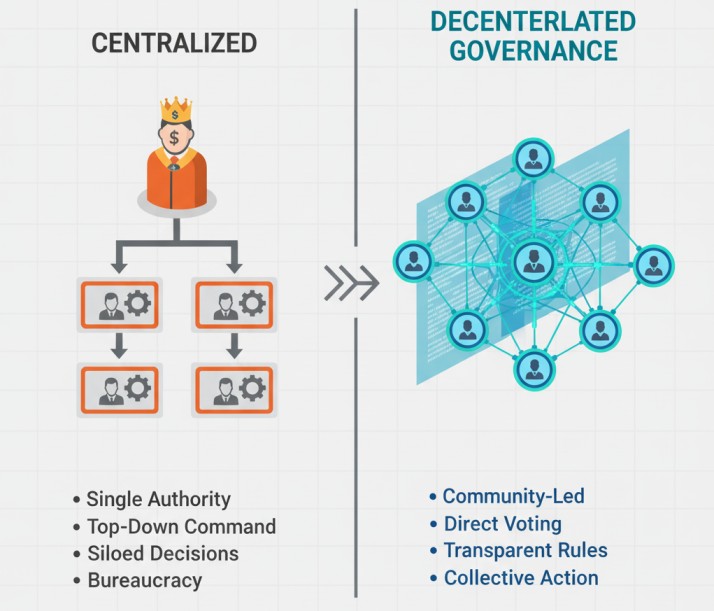 Centralized vs Decentralized