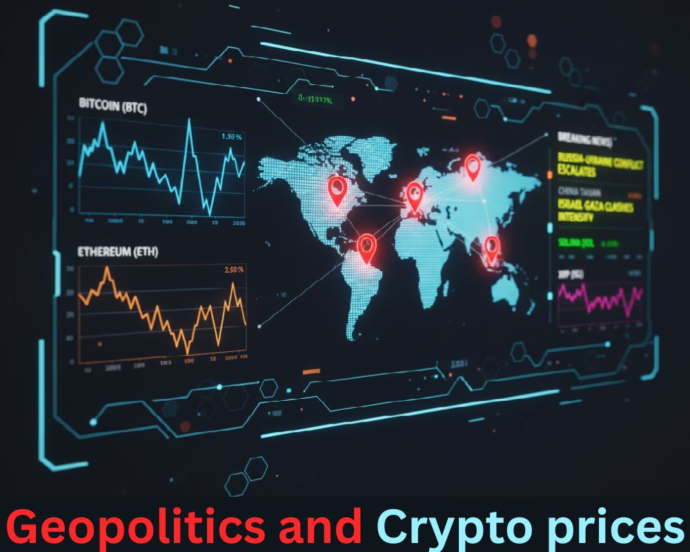 Geopolitics and Crypto prices
