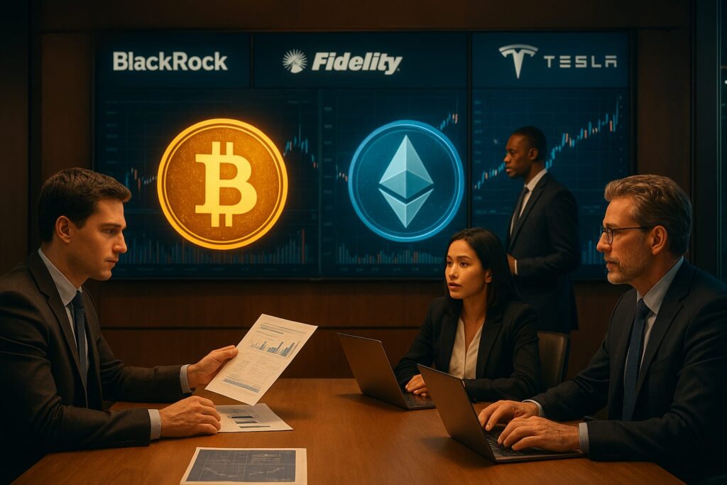 Institutions Investing in Crypto