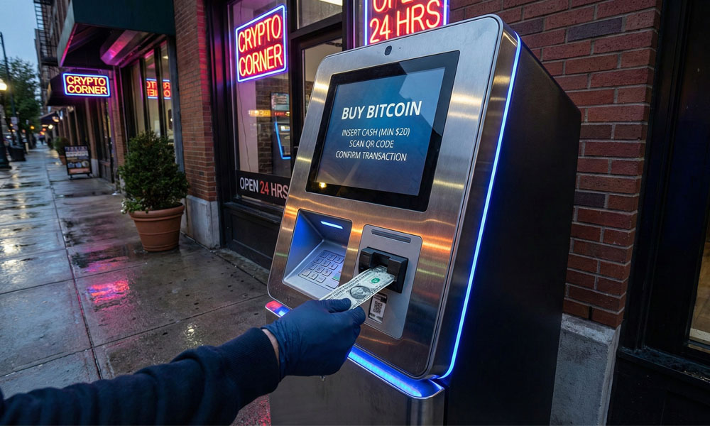 Buy Bitcoin through ATM