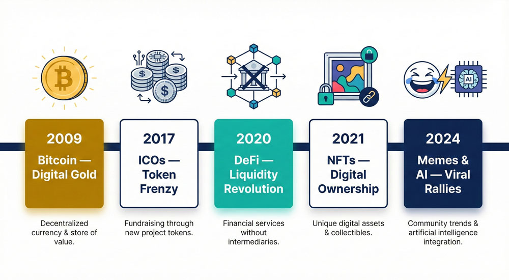 Evolution of Crypto Narrative